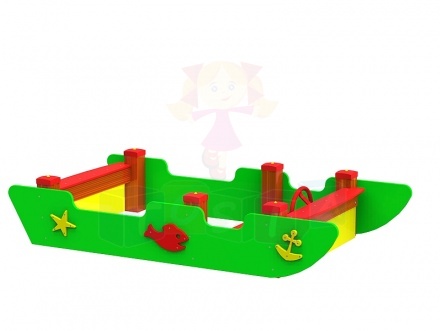 Piaskownica motorówka